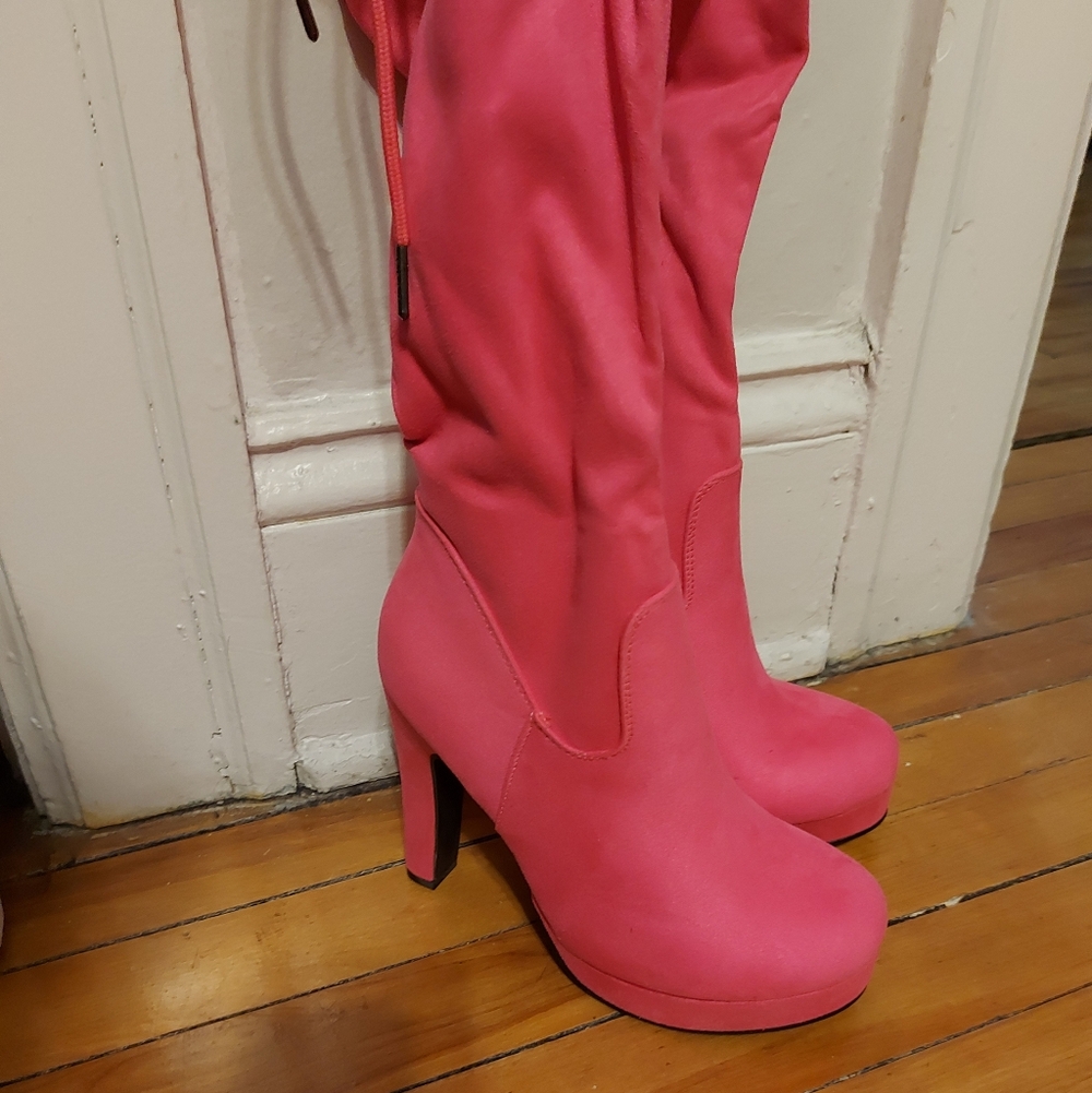 Torrid Size 7 Pink Women's Boots